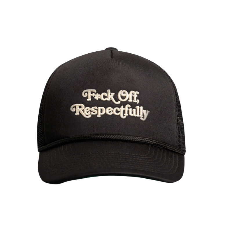 RESPECTFULLY BLACK TRUCKER