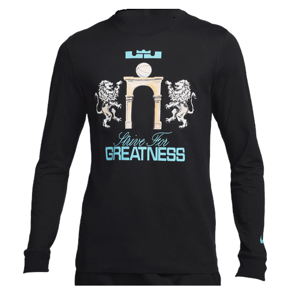 LeBron Men's Long-Sleeve T-Shirt FQ4908-010 LeBron Men's Long-Sleeve T-Shirt FQ4908-010