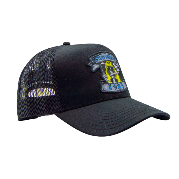 Blunt Blowing Trucker Hat