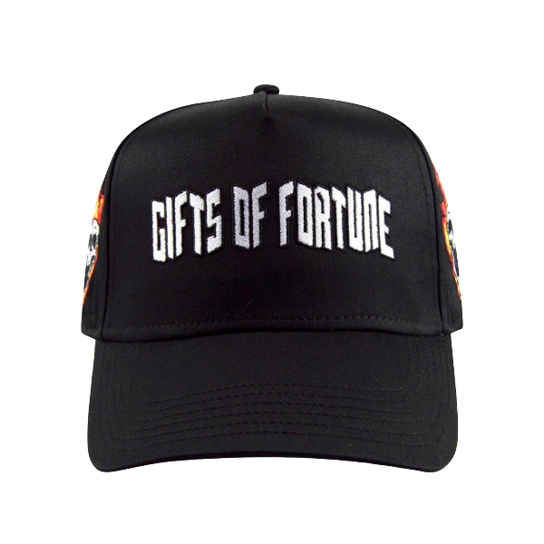 Flamming Skull Trucker Hat