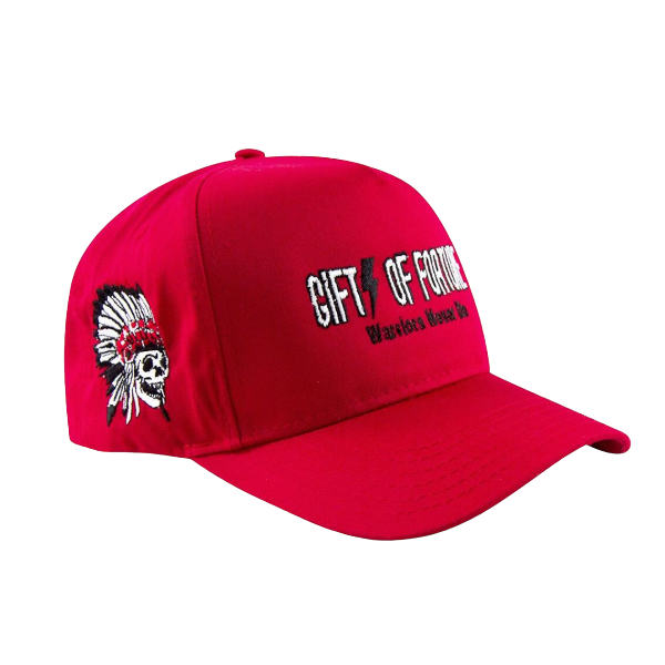 Indian warrior Trucker Hat - Red