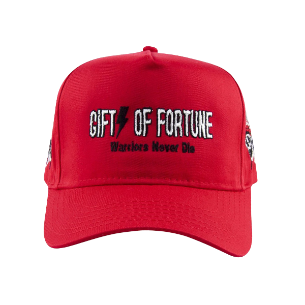 Indian warrior Trucker Hat - Red Indian warrior Trucker Hat - Red