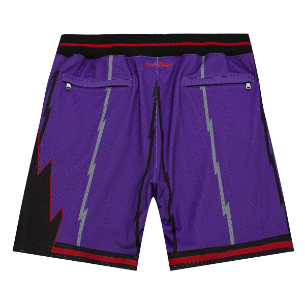 NBA JUST DON HARDWOOD CLASSICS SHORTS RAPTORS 1995