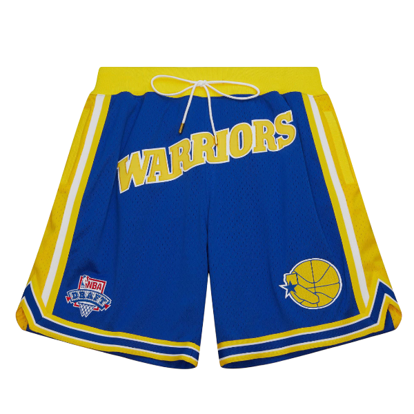 NBA JUST DON HARDWOOD CLASSICS SHORTS WARRIORS 1993 NBA JUST DON HARDWOOD CLASSICS SHORTS WARRIORS 1993