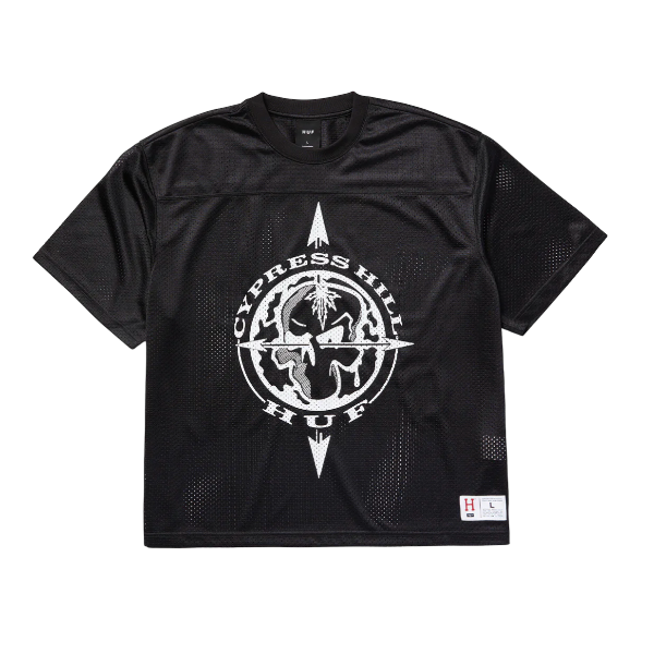 HUF X CYPRESS HILL COMPASS MESH JERSEY