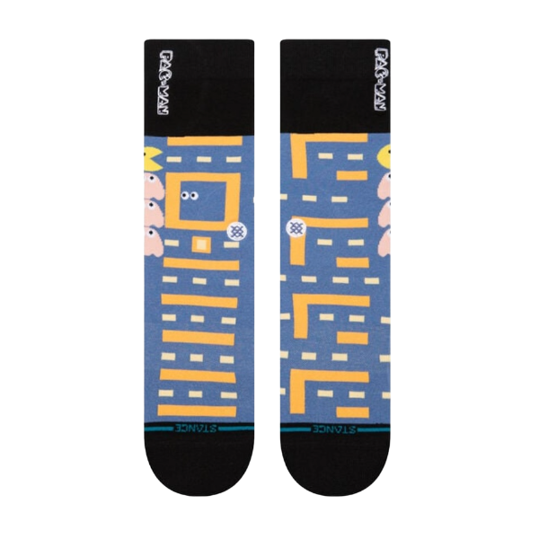 PACMAN X STANCE CREW SOCKS - POWER PELLET