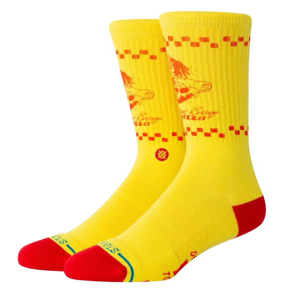 STRANGER THINGS X STANCE SURFER BOY CREW SOCKS STRANGER THINGS X STANCE SURFER BOY CREW SOCKS