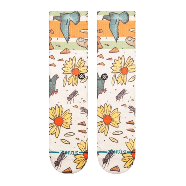 TODD FRANCIS X STANCE TRASHED POLY CREW SOCKS