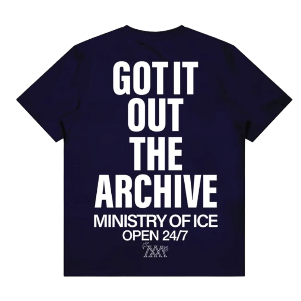 Ministry Of Ice Tee - Navy
