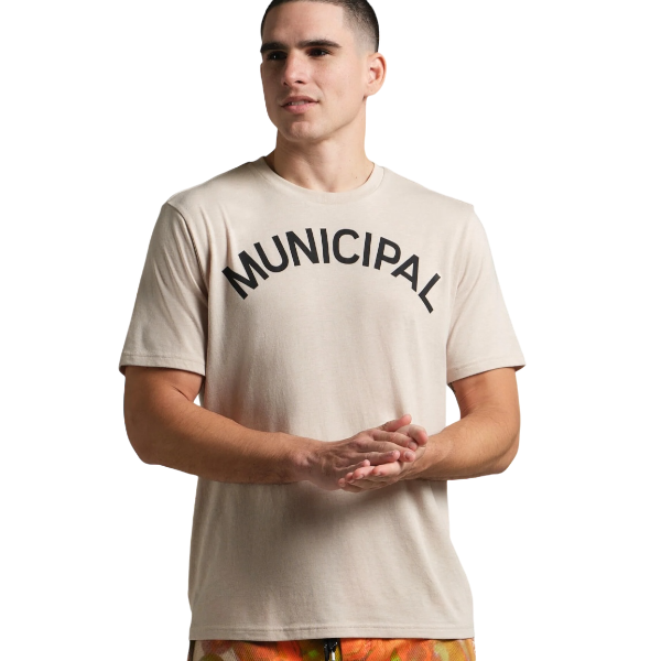 MUNICIPAL Origin SuperBlend T-Shirt (Stone) MUNICIPAL Origin SuperBlend T-Shirt (Stone)