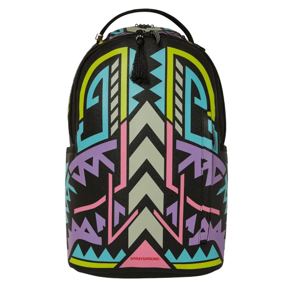 SPRAYGROUND A.I. PATH TO THE FUTURE III BACKPACK - SANDFLOWER COLLAB SPRAYGROUND A.I. PATH TO THE FUTURE III BACKPACK - SANDFLOWER COLLAB