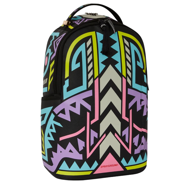 SPRAYGROUND A.I. PATH TO THE FUTURE III BACKPACK - SANDFLOWER COLLAB SPRAYGROUND A.I. PATH TO THE FUTURE III BACKPACK - SANDFLOWER COLLAB