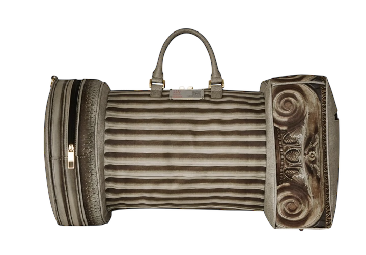 SPRAYGROUND THE MET GREEK TEMPLE OF SARDIS DUFFLE SPRAYGROUND THE MET GREEK TEMPLE OF SARDIS DUFFLE