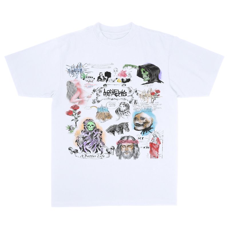 Lonely Hearts Club A Better Life Tee Lonely Hearts Club A Better Life Tee