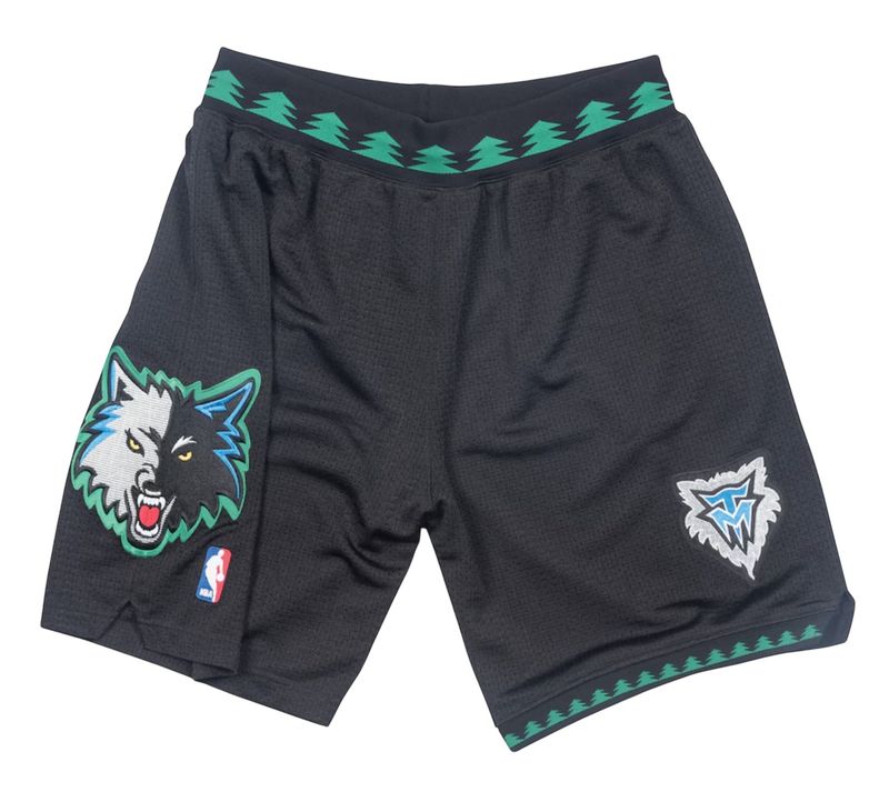 NBA AUTHENTIC ALTERNATE SHORTS TIMBERWOLVES 03-04 NBA AUTHENTIC ALTERNATE SHORTS TIMBERWOLVES 03-04