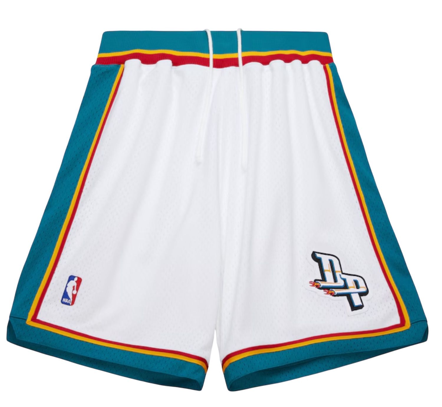 NBA WHITE SHORTS PISTONS 2000 NBA WHITE SHORTS PISTONS 2000