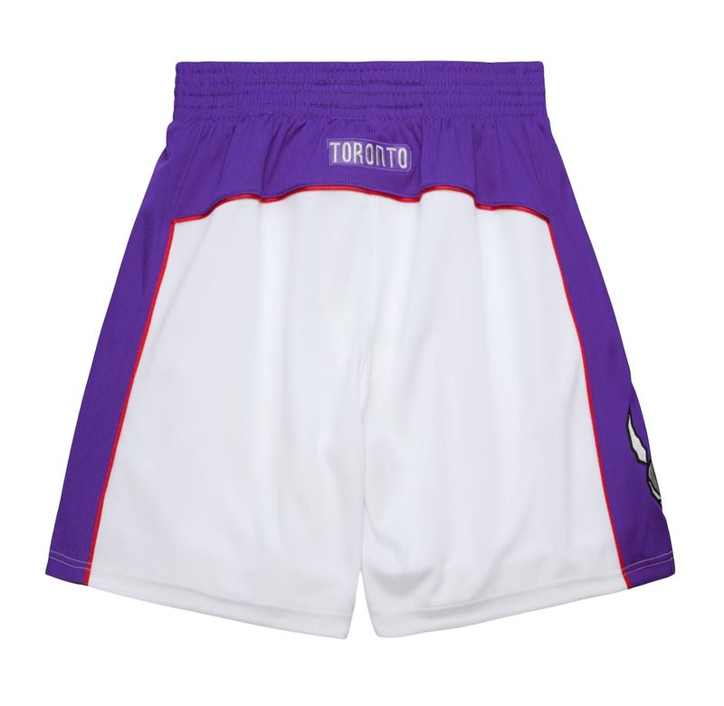 NBA WHITE SHORTS RAPTORS 2000