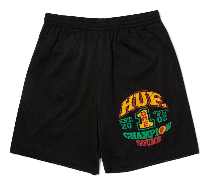 HUF X CHAMPION SOUND MESH SHORT HUF X CHAMPION SOUND MESH SHORT