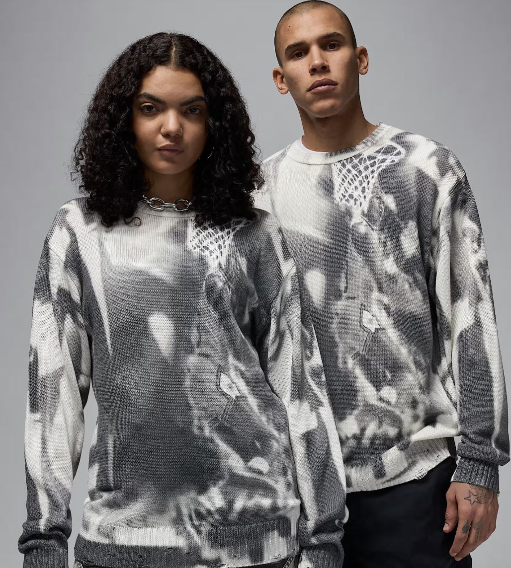 AIR JORDAN KNIT SWEATER HQ1635-133 AIR JORDAN KNIT SWEATER HQ1635-133
