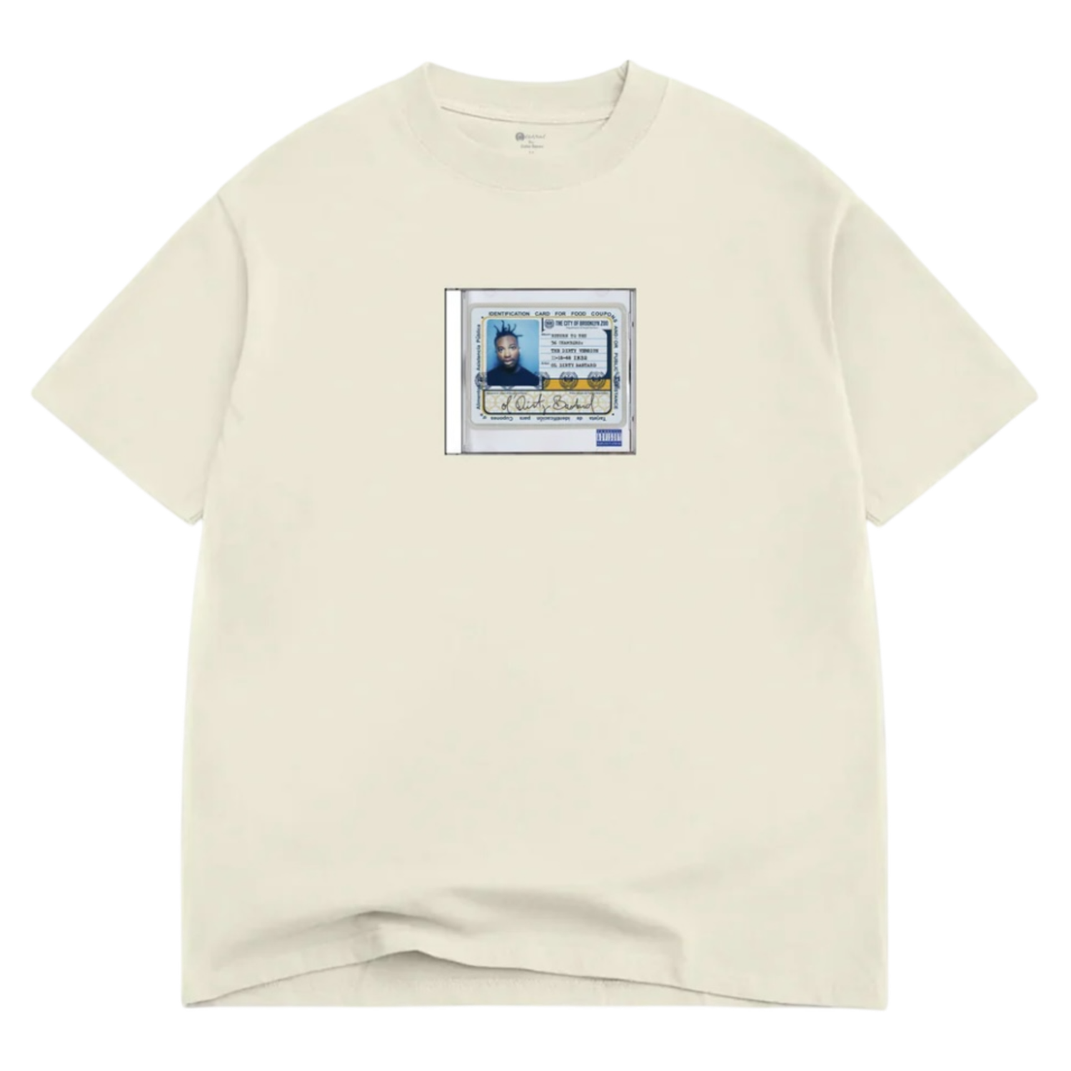 COLOR BARS CD TEE - OFF WHITE COLOR BARS CD TEE - OFF WHITE