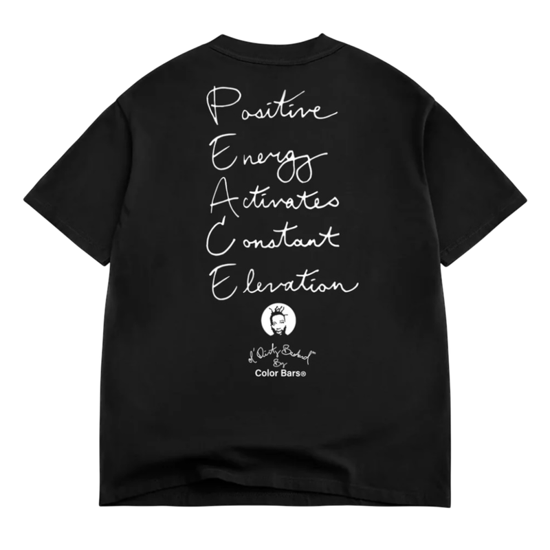 COLOR BARS P.E.A.C.E. TEE