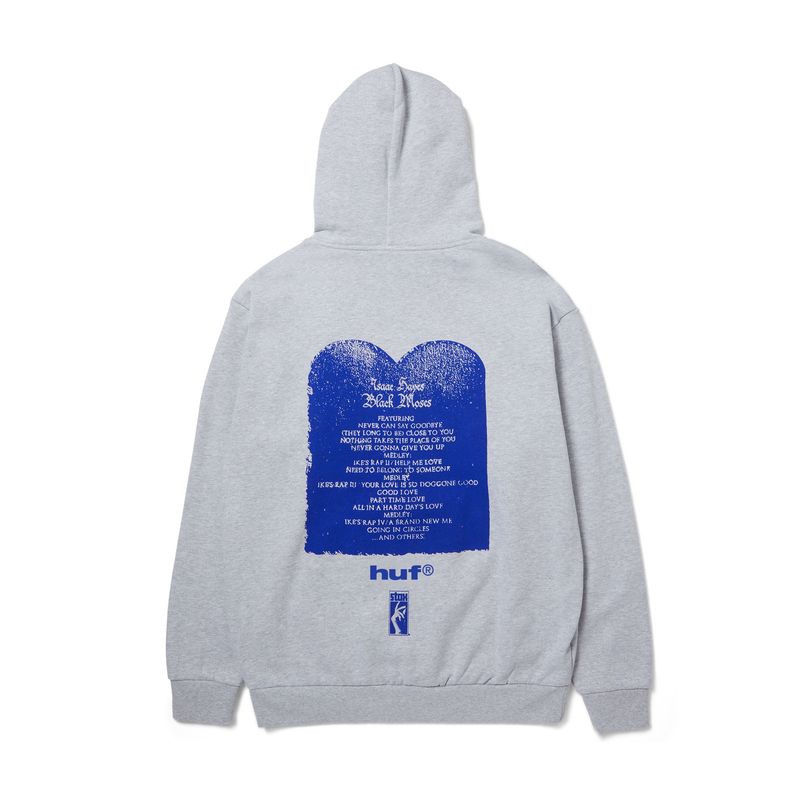 BLACK MOSES HOODIE - ASH