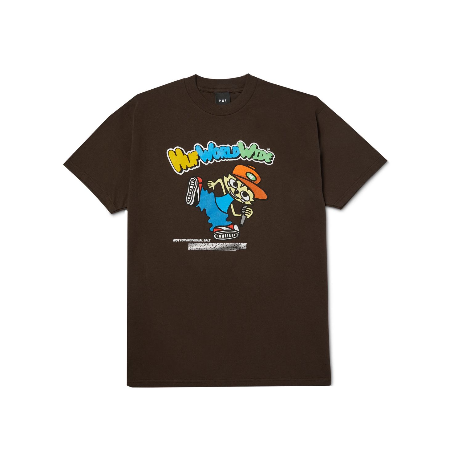 CHOP KICK BLOCK TEE (BISON) CHOP KICK BLOCK TEE (BISON)