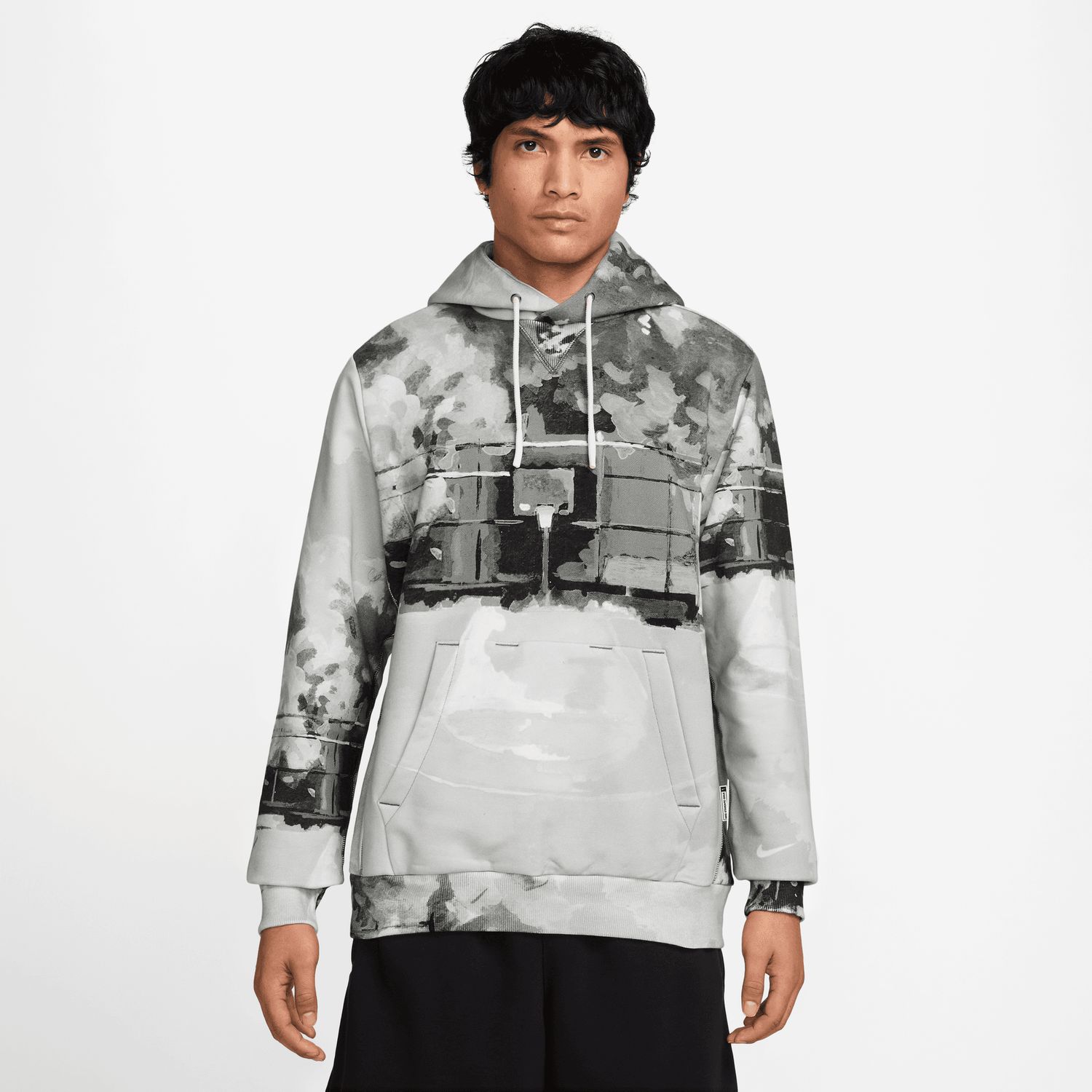NIKE THERMA-FIT BASKETBALL PULLOVER HOODIE HV3516-068 NIKE THERMA-FIT BASKETBALL PULLOVER HOODIE HV3516-068