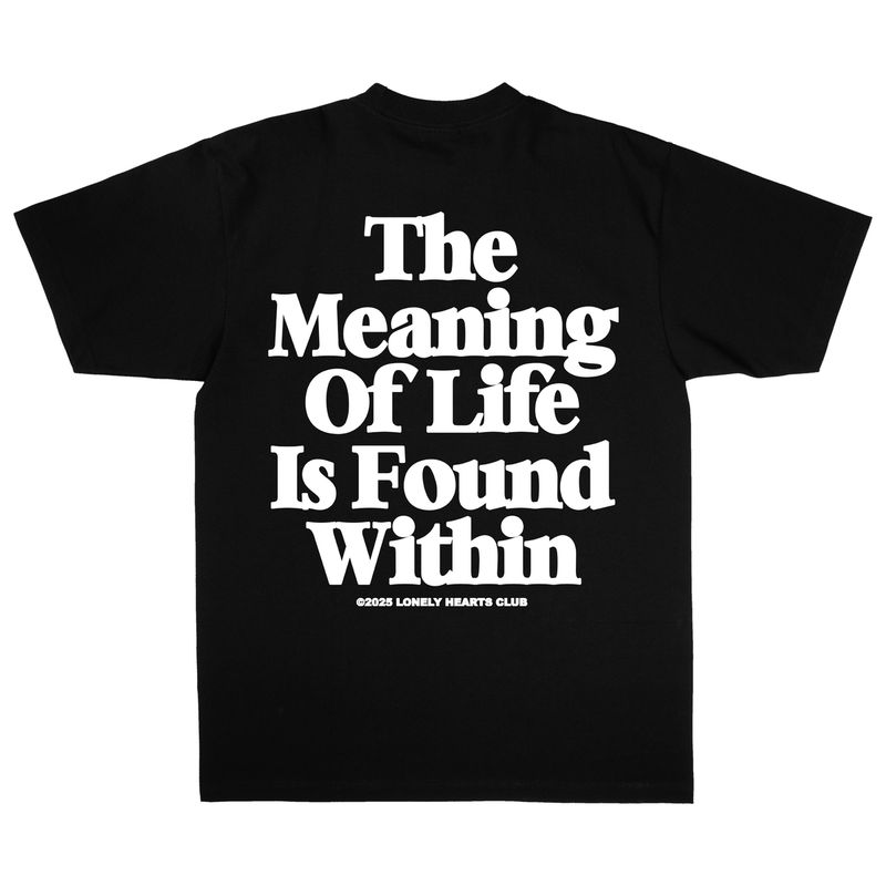 Lonely Hearts Club The Meaning Of Life Premium T-Shirt