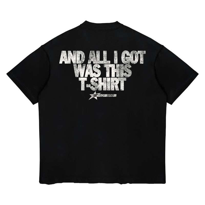 Lonely Hearts Club I Sold My Soul Black Cropped Premium T-Shirt