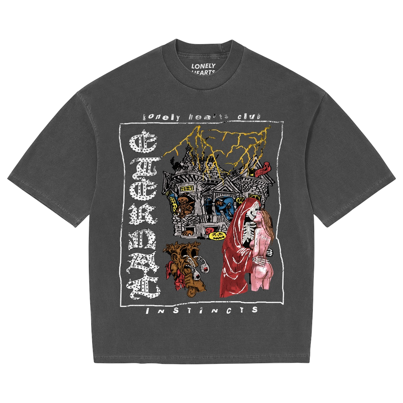 Lonely Hearts Club Eternal Instincts Premium T-Shirt (Vintage Grey)