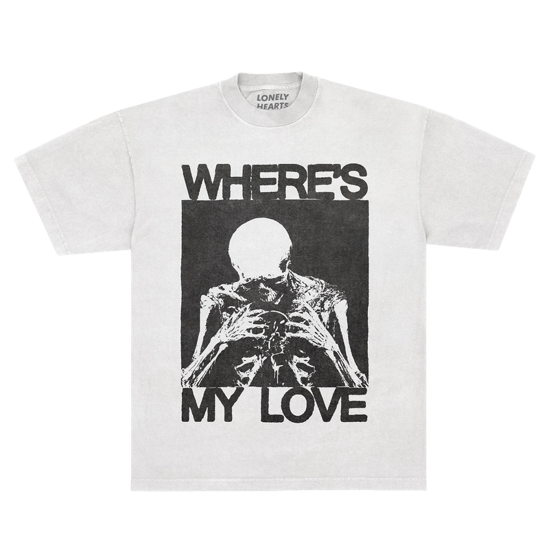 Where's My Love Premium T-Shirt (Cement) Where's My Love Premium T-Shirt (Cement)