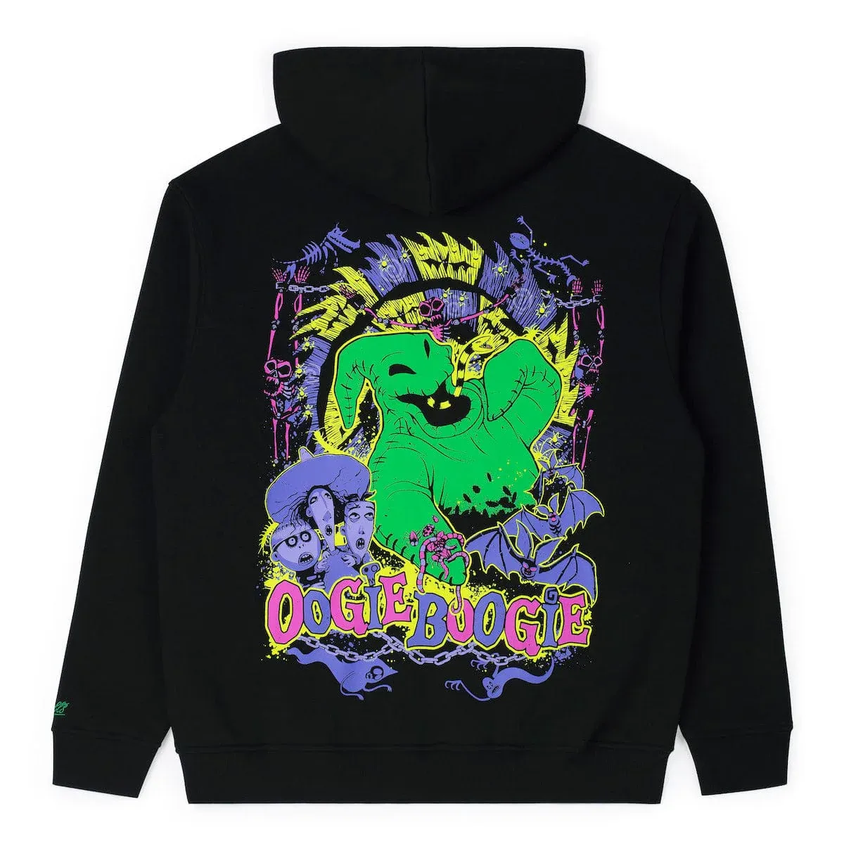 RSVLTS Disney Tim Burton's The Nightmare Before Christmas RSVLTS Disney Tim Burton's The Nightmare Before Christmas "Oogie Boogie Hoodie" – Classic Hoodie