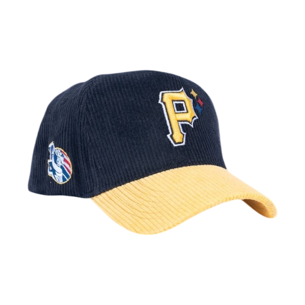 STIRATES CORDUROY BLACK/YELLOW