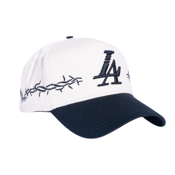 PARADISE LA THORNS CREAM/BLACK