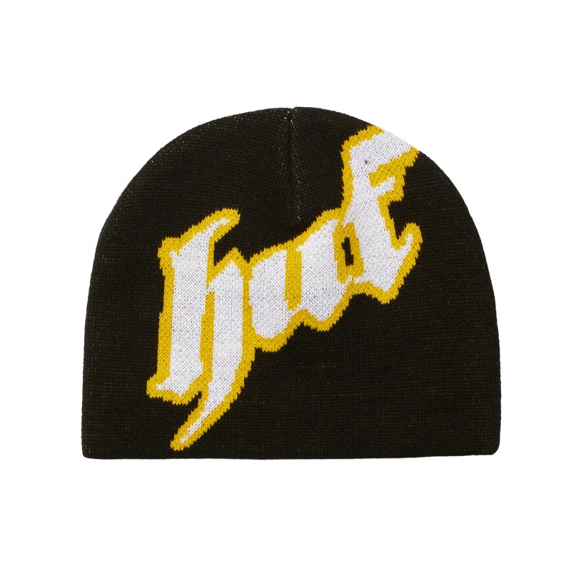 SECTOR SKULL BEANIE - BLACK