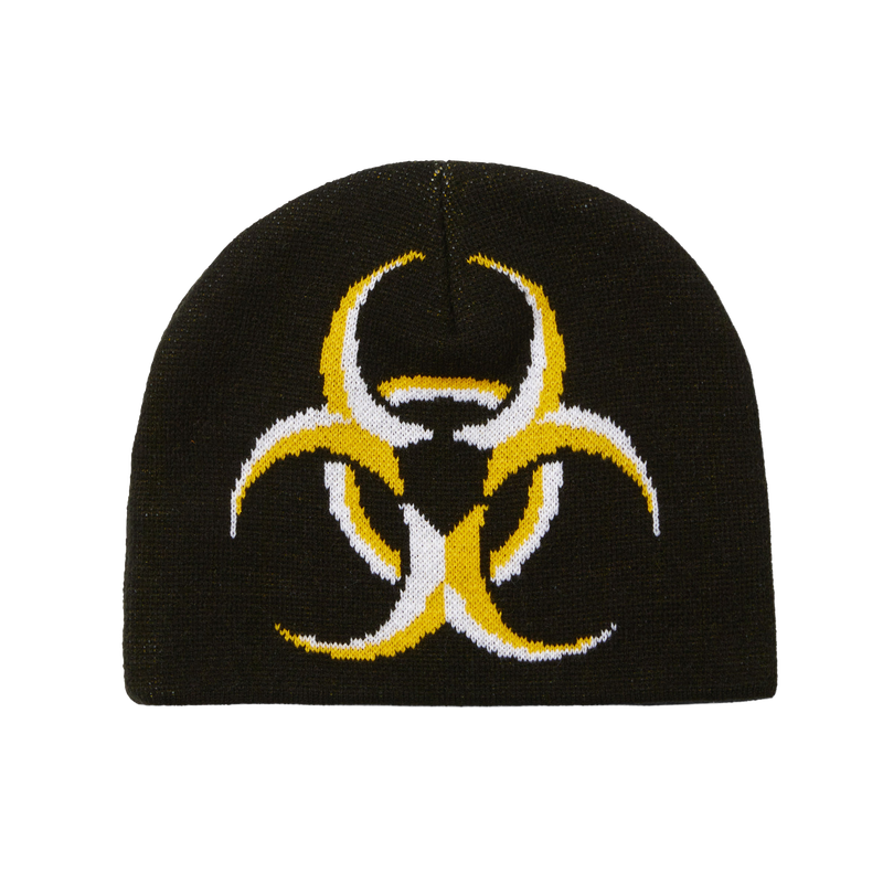 SECTOR SKULL BEANIE - BLACK