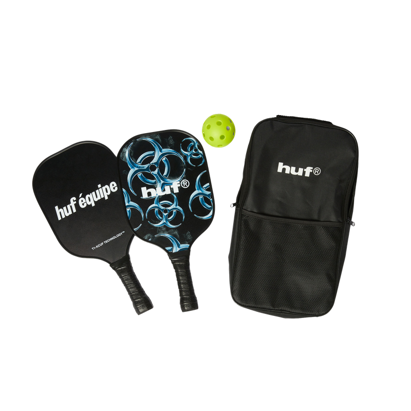 HUF PICKLEBALL SET - BLACK