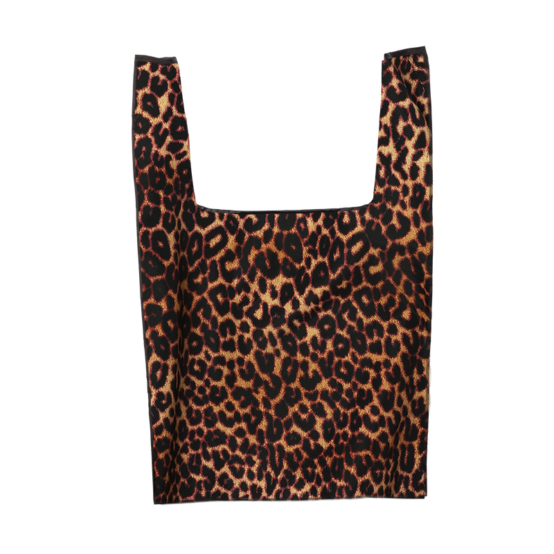 CHEETAH PACKABLE BAG - BLACK