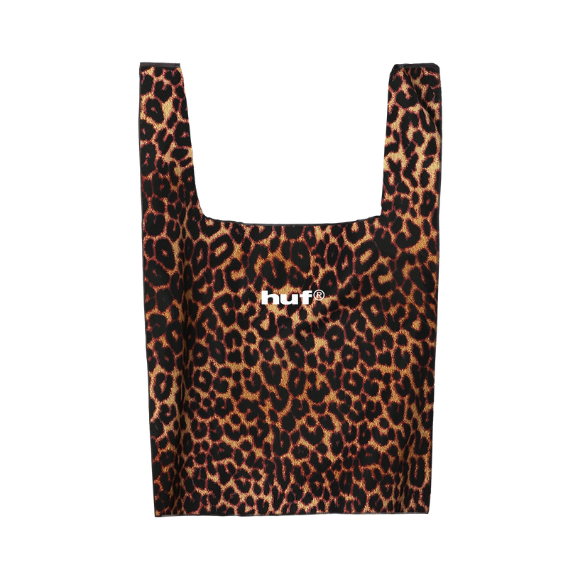 CHEETAH PACKABLE BAG - BLACK