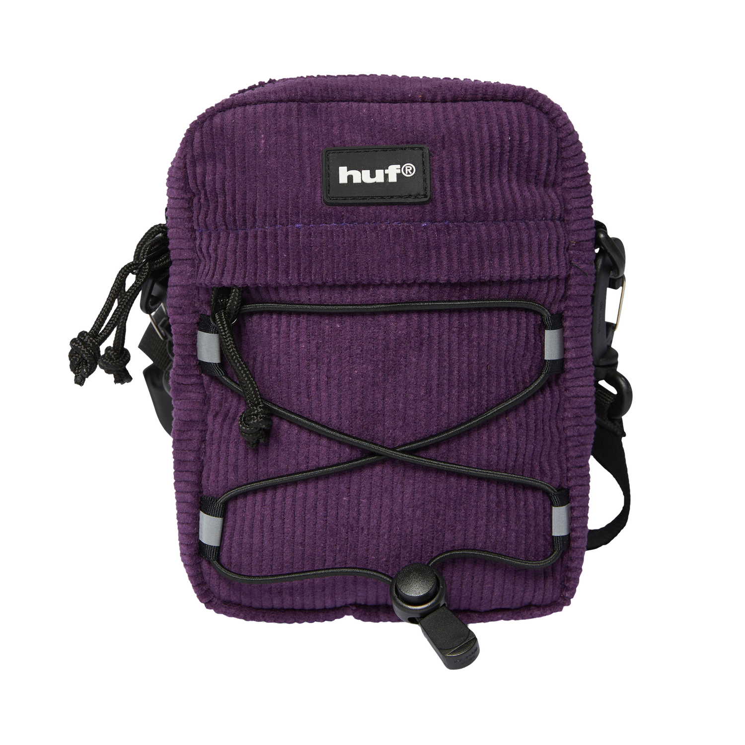 CORDUROY BOWERY SIDE BAG - DARK BERRY