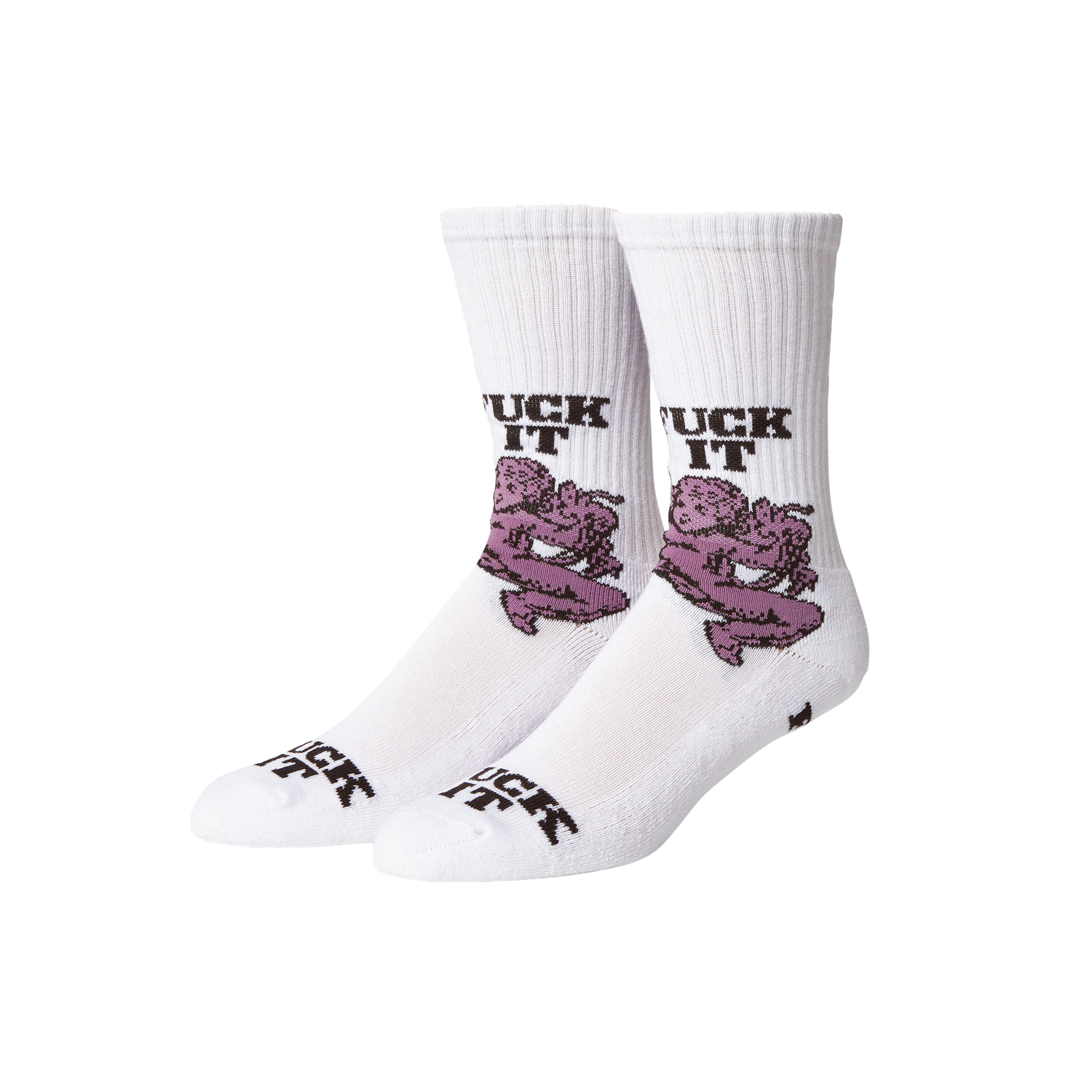 DIVINE CREW SOCK - WHITE