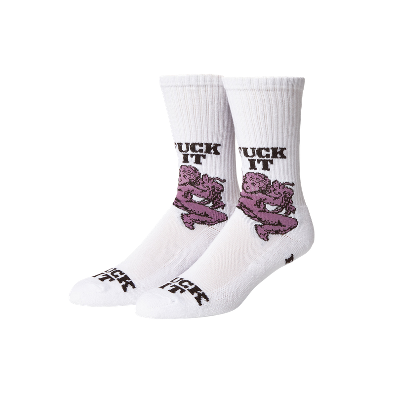 DIVINE CREW SOCK - WHITE