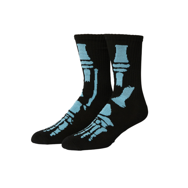 OUT FOR THE SEASON CREW SOCK - BLACK