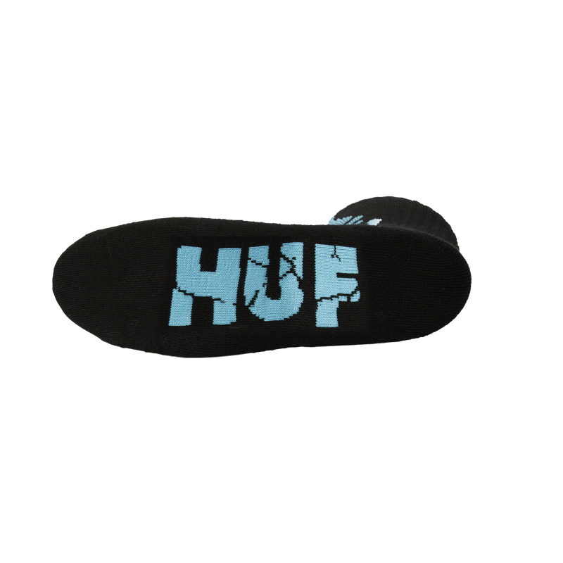OUT FOR THE SEASON CREW SOCK - BLACK