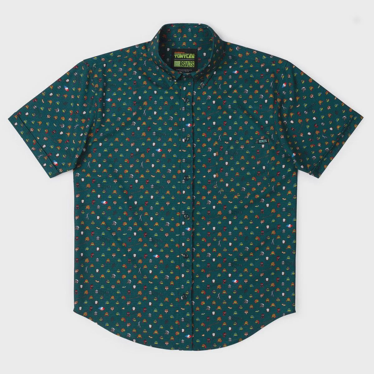 RSVLTS Teenage Mutant Ninja Turtles RSVLTS Teenage Mutant Ninja Turtles "Underground Icons" – KUNUFLEX Short Sleeve Shirt