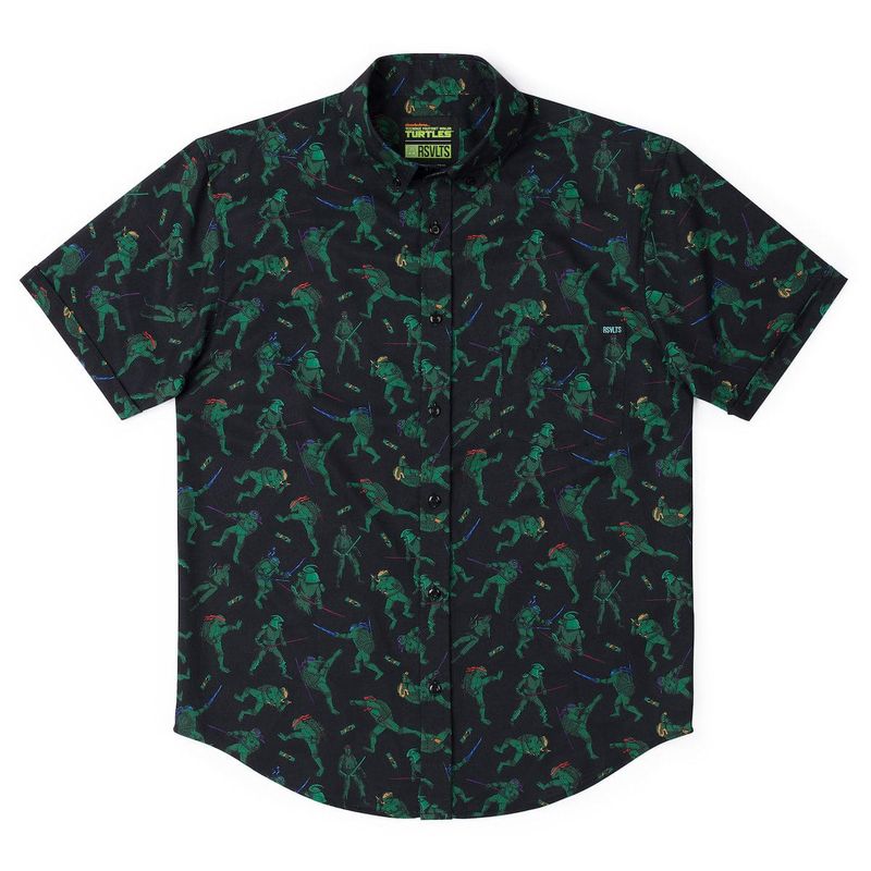 RSVLTS Teenage Mutant Ninja Turtles "Showdown with The Shredder" – KUNUFLEX Short Sleeve Shirt