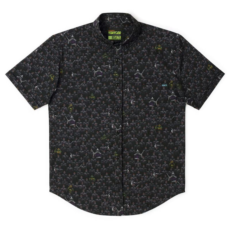 RSVLTS Teenage Mutant Ninja Turtles "Fear the Foot" – KUNUFLEX Short Sleeve Shirt
