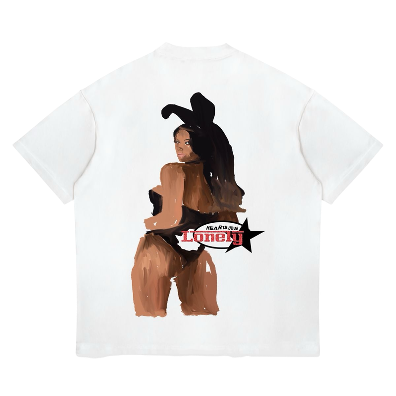 Lonely Hearts Club Playmate Cropped Premium T-Shirt