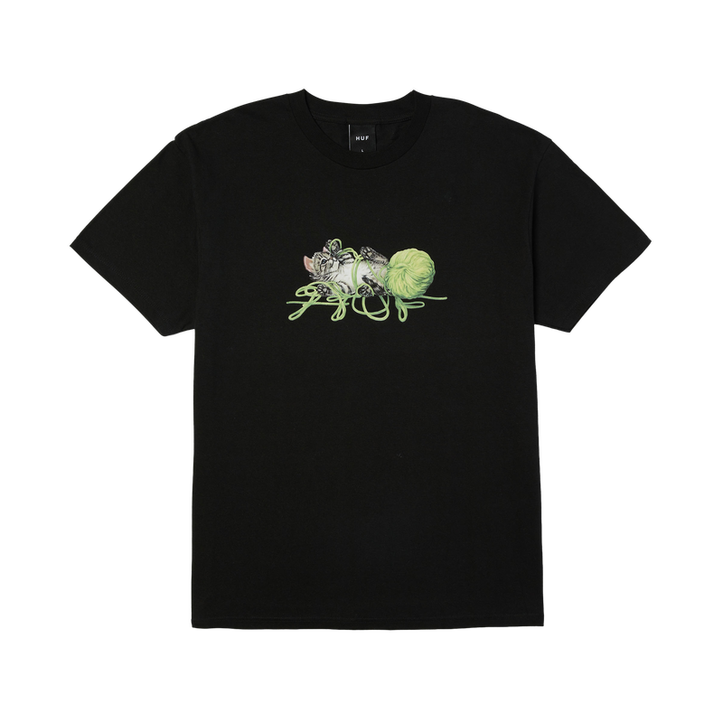 PAWS SS TEE - BLACK